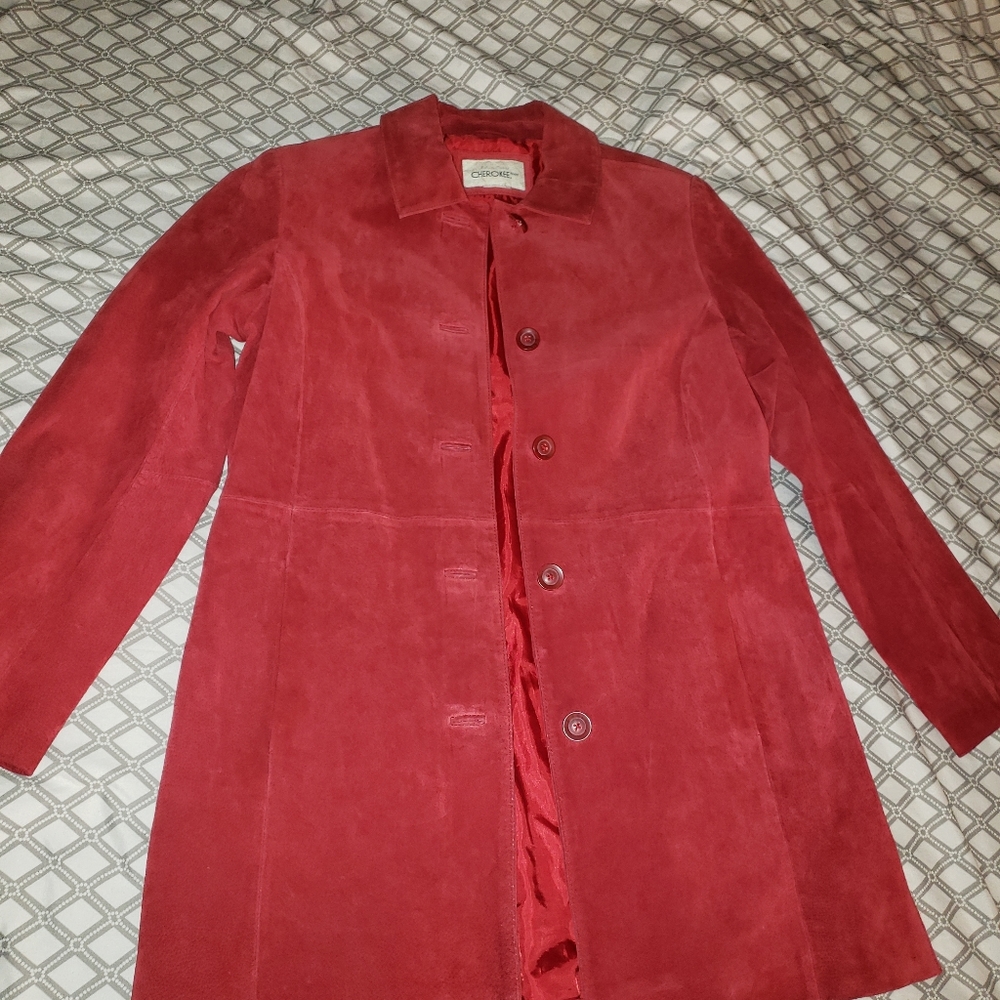 Genuine Seude 3/4 length jacket!